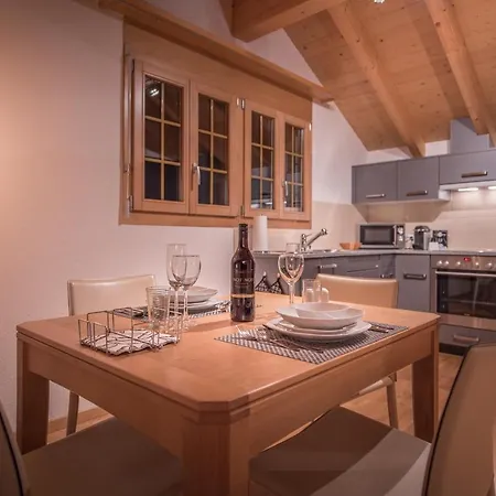 아파트 Lauberhorn, Luxury With Views 라우터브루넨